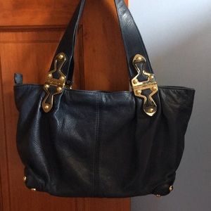 Michael Kors Navy Blue Handbag
